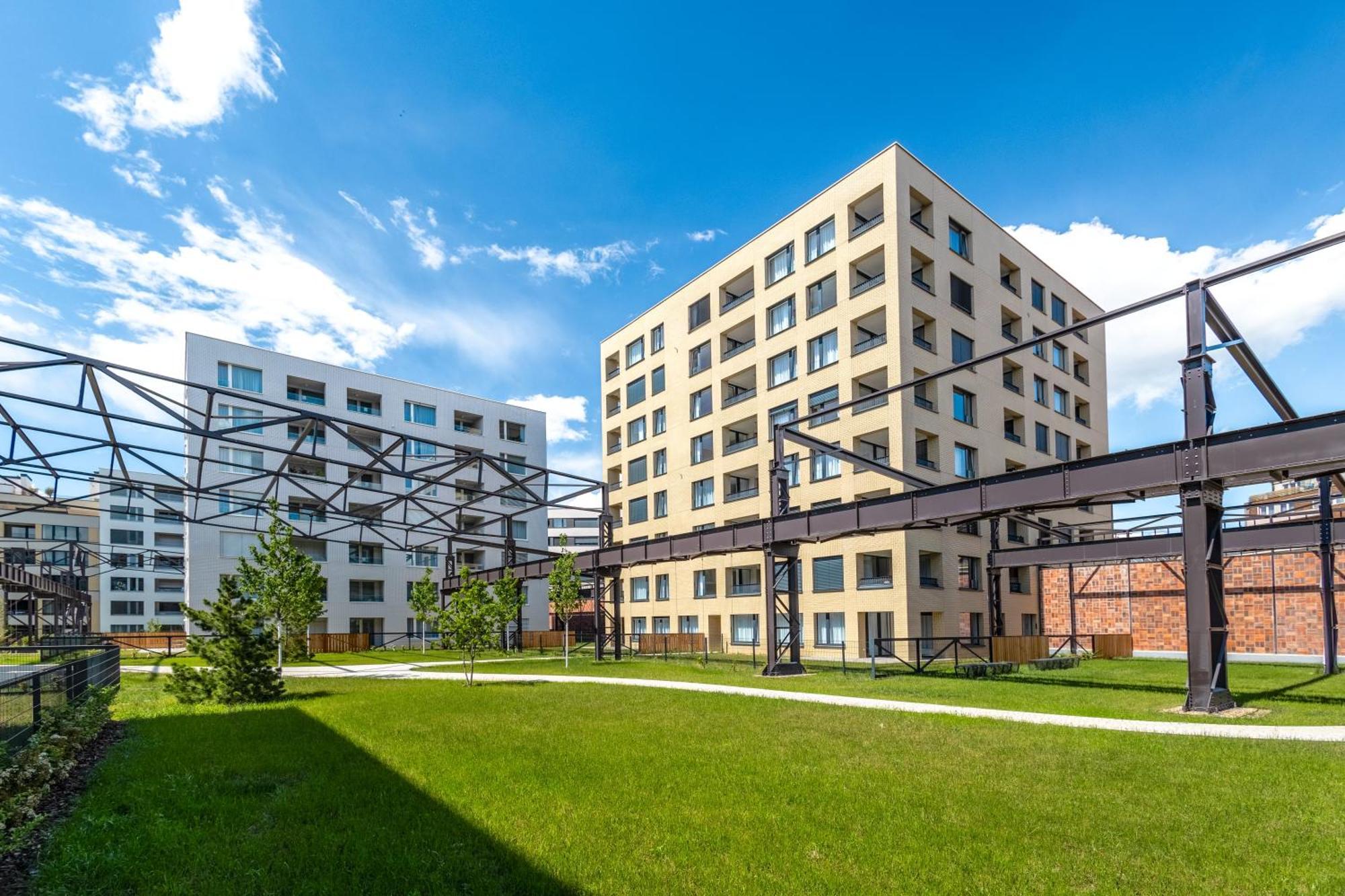 Apartamento Bright 2Br - 5Th Floor, Balcony, Free Parking By Gravity Praga Exterior foto